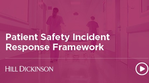 Patient Safety Incident Response Framework