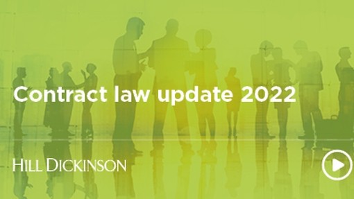 Contract law update 2022